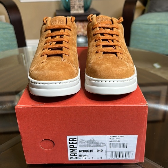 Camper Women's Runner Up in Medium Brown, Sz7 / 37 EU - Picture 2 of 14